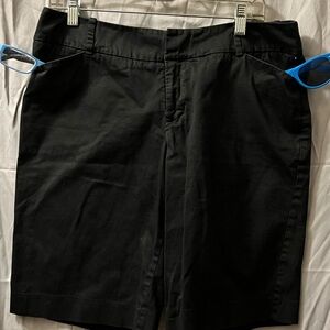 Classic Black Women's Bermuda Shorts